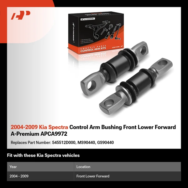 2004-2009 Kia Spectra Control Arm Bushing Front Lower Forward A-Premium APCA9972