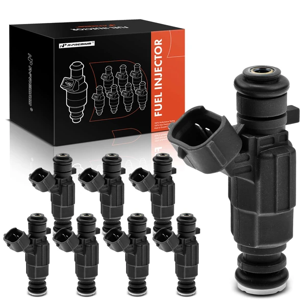 2004-2006 Audi A8 Quattro 8-Pc Fuel Injector 2-Blade Terminal A-Premium APFI163