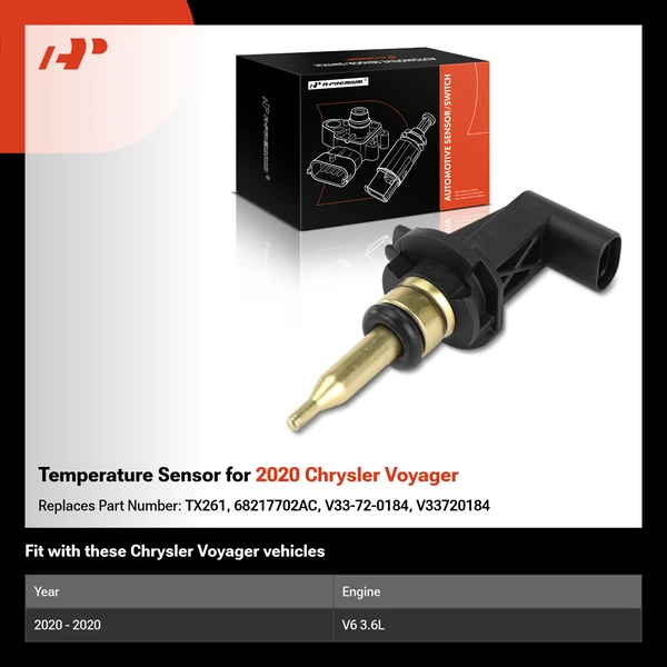 Temperature Sensor for 2020 Chrysler Voyager