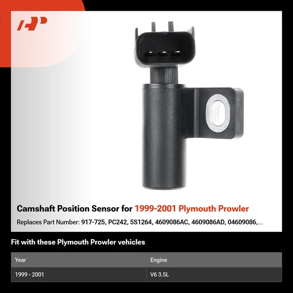 Camshaft Position Sensor for 1999-2001 Plymouth Prowler