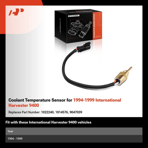 Coolant Temperature Sensor for 1994-1999 International Harvester 9400