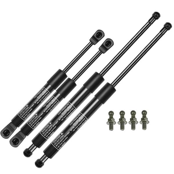 4 Pcs Hood & Tailgate Lift Supports Shock Struts for 2001-2006 Lexus LS430