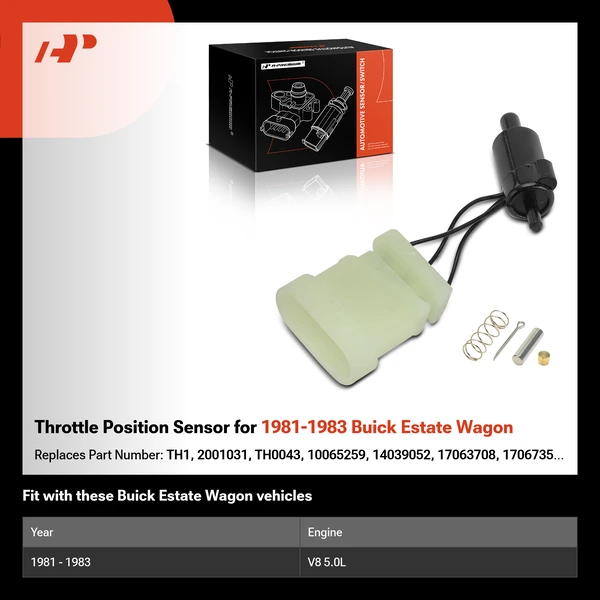 Throttle Position Sensor for 1981-1983 Buick Estate Wagon