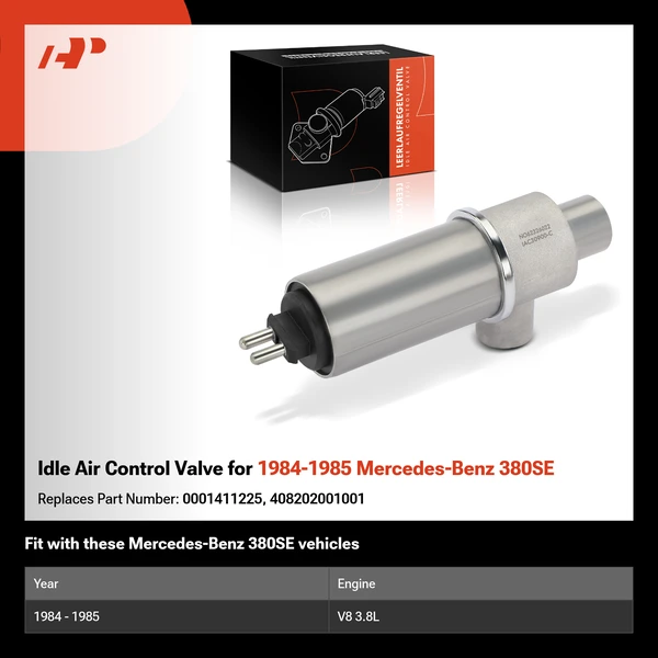 Idle Air Control Valve for 1984-1985 Mercedes-Benz 380SE