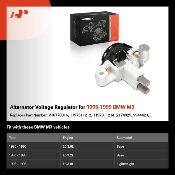 Alternator Voltage Regulator for 1995-1999 BMW M3