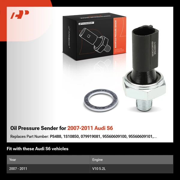 Oil Pressure Sender for 2007-2011 Audi S6