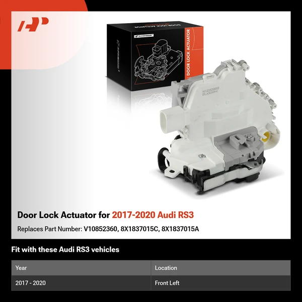 Door Lock Actuator for 2017-2020 Audi RS3