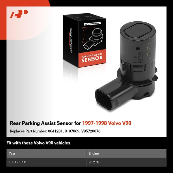 Rear Parking Assist Sensor for 1997-1998 Volvo V90