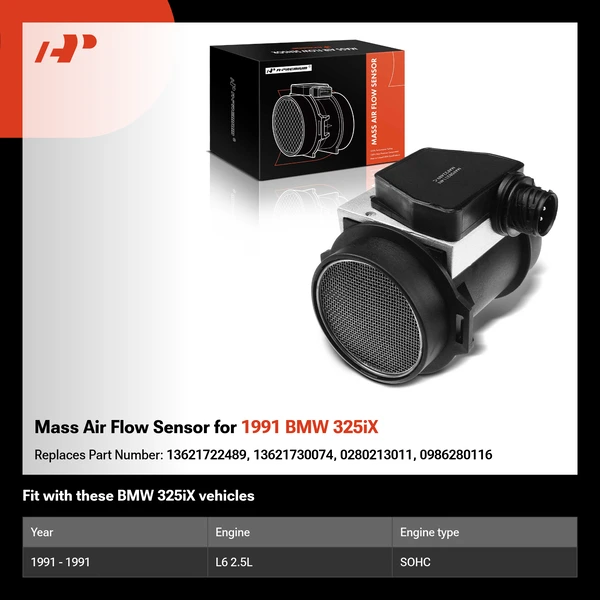 Mass Air Flow Sensor for 1991 BMW 325iX