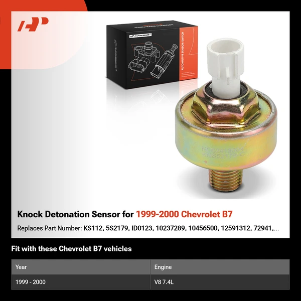 Knock Detonation Sensor for 1999-2000 Chevrolet B7