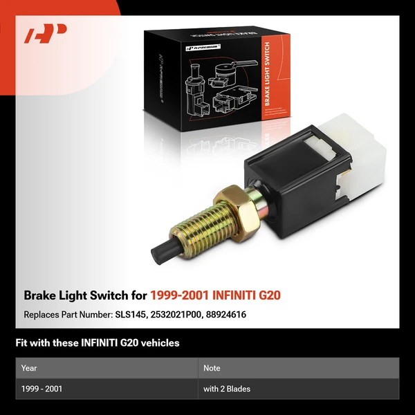 Brake Light Switch for 1999-2001 INFINITI G20