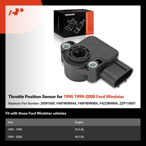Throttle Position Sensor for 1995 1999-2000 Ford Windstar