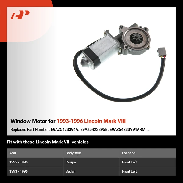 Window Motor for 1993-1996 Lincoln Mark VIII
