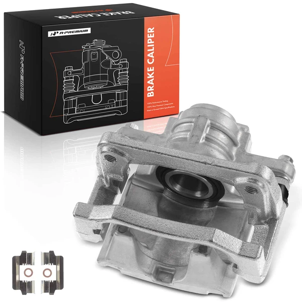 1-Pc Brake Caliper Rear Left Driver Side 1-Piston A-Premium APBC1020