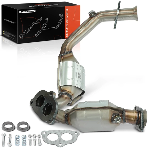 1-PC Catalytic Converter, Front Side, Fit Federal Emissions, A-Premium APCCT241