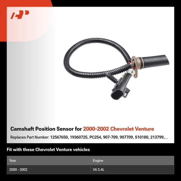 Camshaft Position Sensor for 2000-2002 Chevrolet Venture