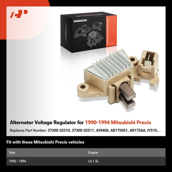 Alternator Voltage Regulator for 1990-1994 Mitsubishi Precis