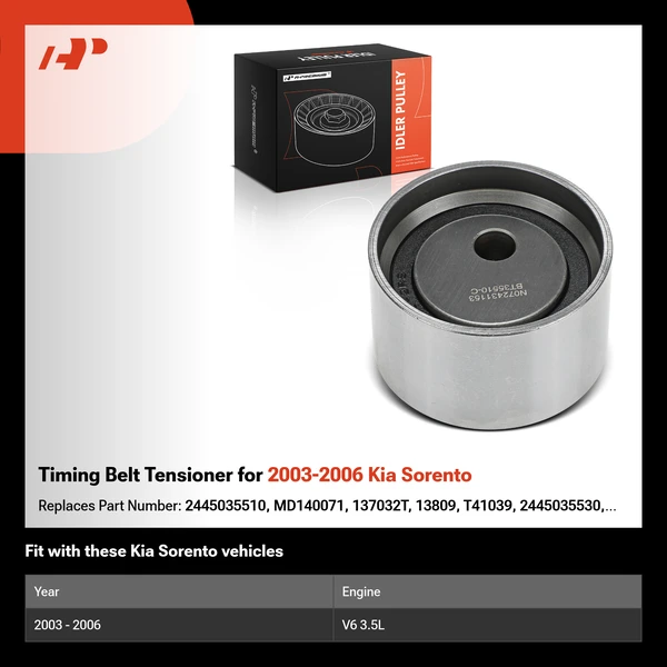 Timing Belt Tensioner for 2003-2006 Kia Sorento