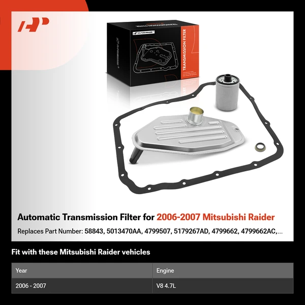 Automatic Transmission Filter for 2006-2007 Mitsubishi Raider