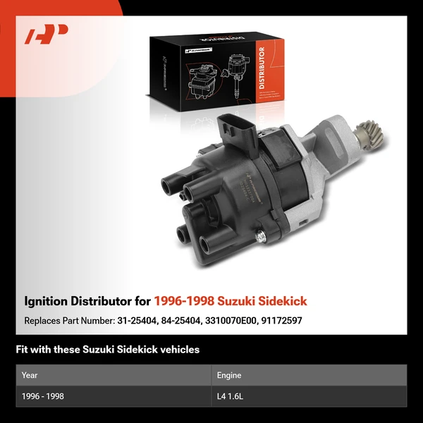 Ignition Distributor for 1996-1998 Suzuki Sidekick