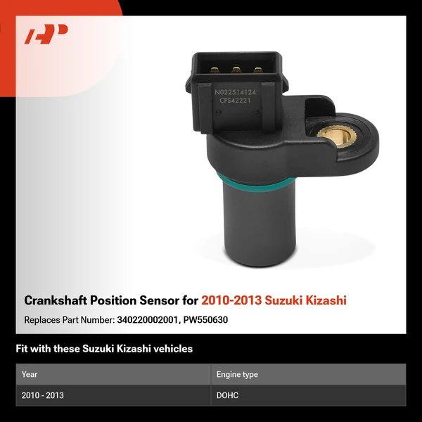Crankshaft Position Sensor for 2010-2013 Suzuki Kizashi