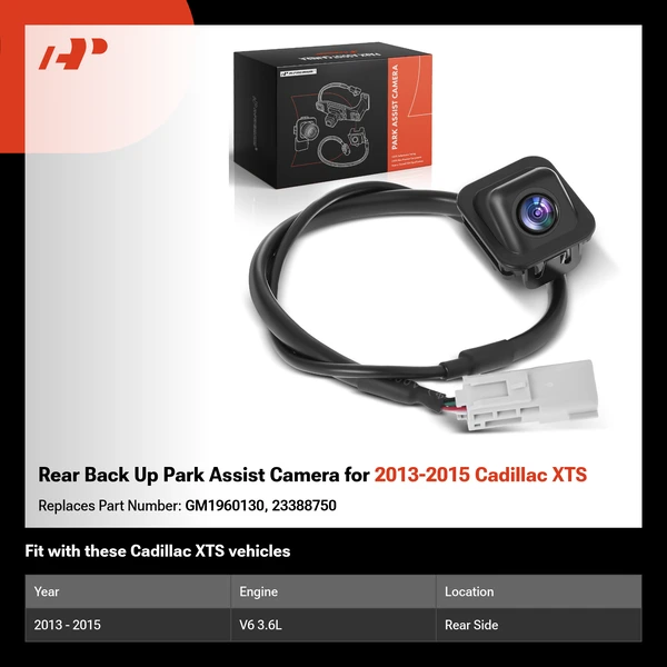 Rear Back Up Park Assist Camera for 2013-2015 Cadillac XTS