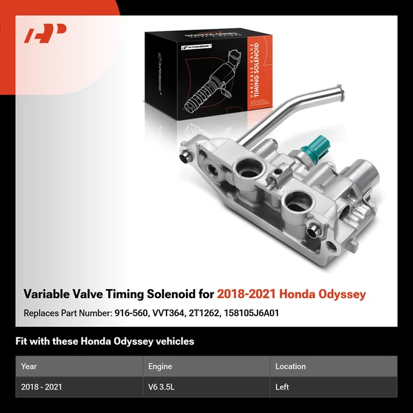 Variable Valve Timing Solenoid for 2018-2021 Honda Odyssey