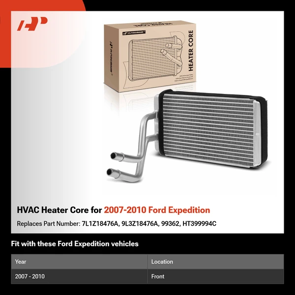 HVAC Heater Core for 2007-2010 Ford Expedition