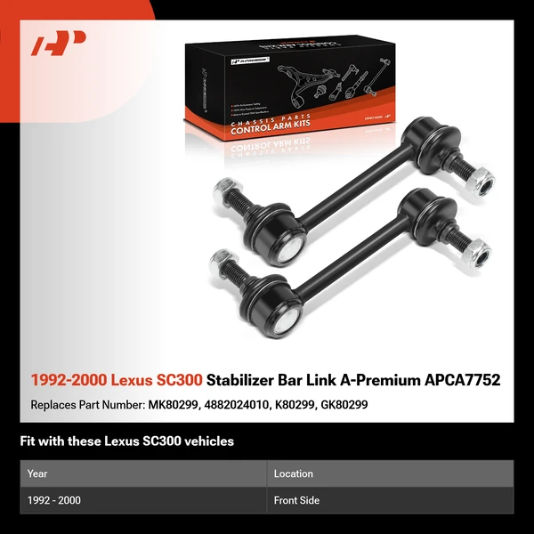1992-2000 Lexus SC300 Stabilizer Bar Link A-Premium APCA7752