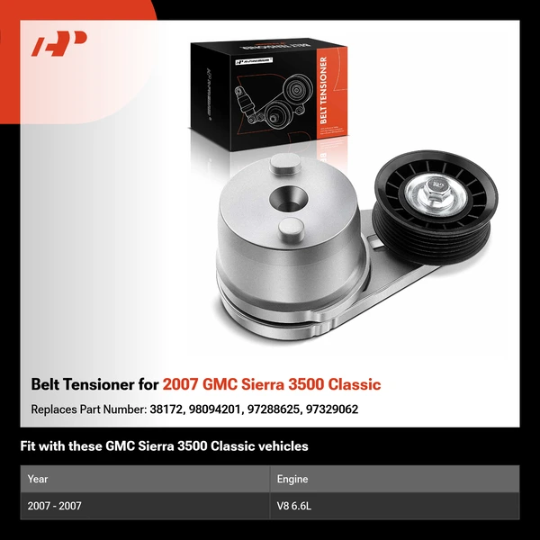 Belt Tensioner for 2007 GMC Sierra 3500 Classic