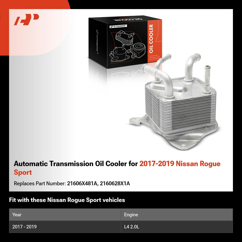 Automatic Transmission Oil Cooler for 2017-2019 Nissan Rogue Sport