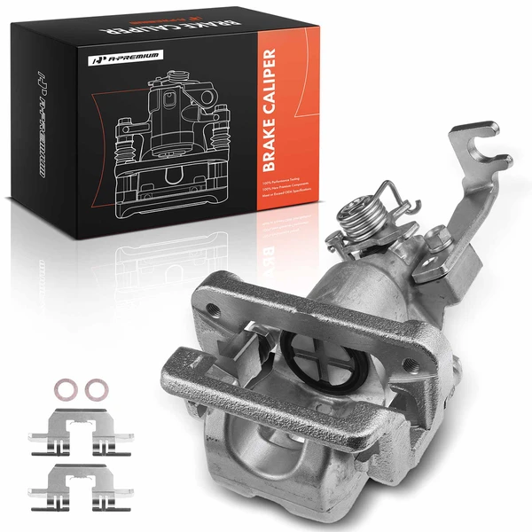 1-Pc Brake Caliper Rear Left Driver Side 1-Piston A-Premium APBC2389