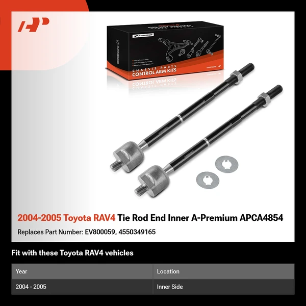 2004-2005 Toyota RAV4 Tie Rod End Inner A-Premium APCA4854