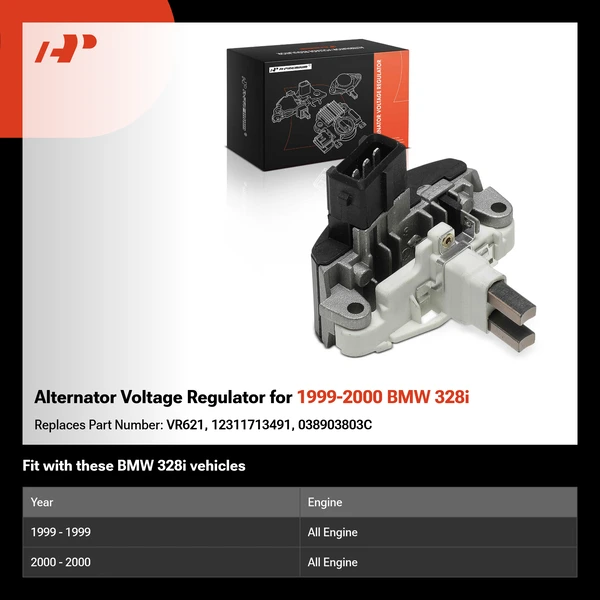 Alternator Voltage Regulator for 1999-2000 BMW 328i
