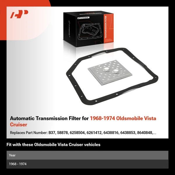 Automatic Transmission Filter for 1968-1974 Oldsmobile Vista Cruiser