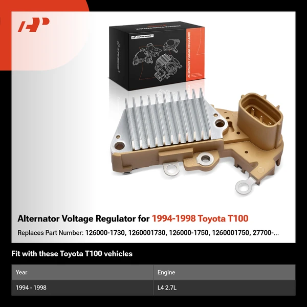 Alternator Voltage Regulator for 1994-1998 Toyota T100