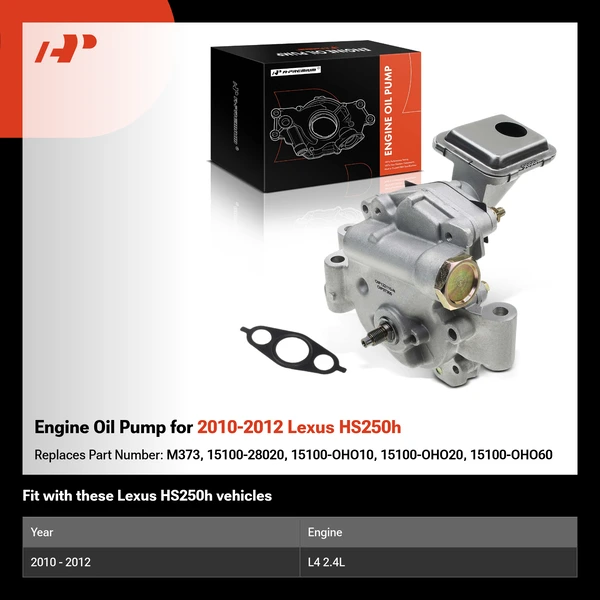 Engine Oil Pump for 2010-2012 Lexus HS250h