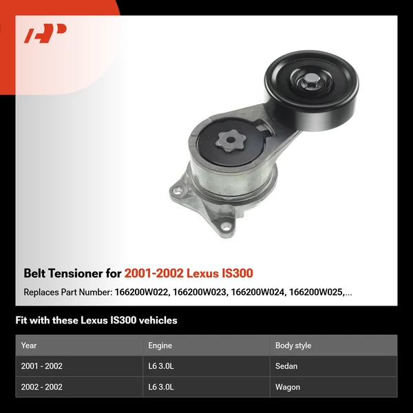 Belt Tensioner for 2001-2002 Lexus IS300