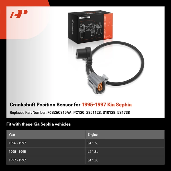 Crankshaft Position Sensor for 1995-1997 Kia Sephia