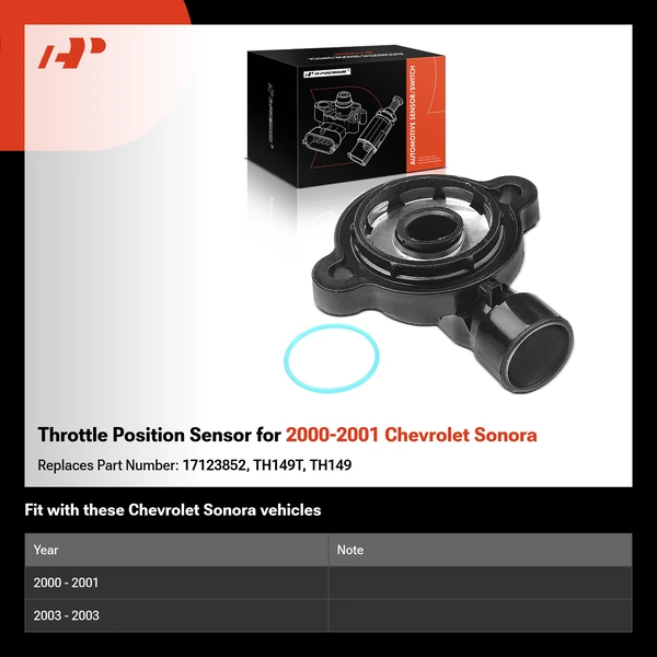 Throttle Position Sensor for 2000-2001 Chevrolet Sonora