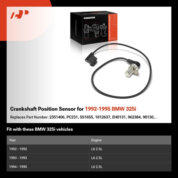 Crankshaft Position Sensor for 1992-1995 BMW 325i