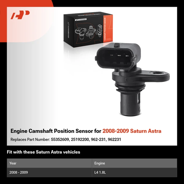 Engine Camshaft Position Sensor for 2008-2009 Saturn Astra