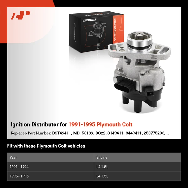 Ignition Distributor for 1991-1995 Plymouth Colt
