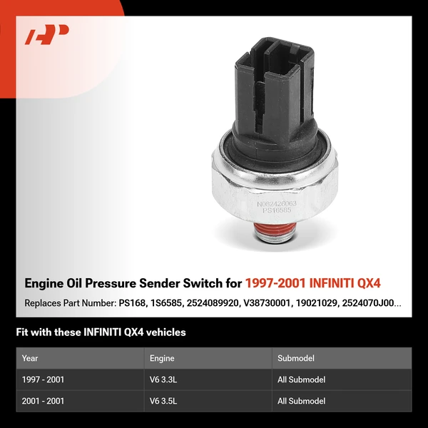 Engine Oil Pressure Sender Switch for 1997-2001 INFINITI QX4