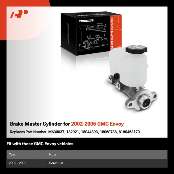 Brake Master Cylinder for 2002-2005 GMC Envoy