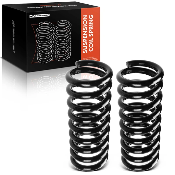 2 Pcs Front Suspension Coil Springs for 2002-2005 Dodge Ram 1500