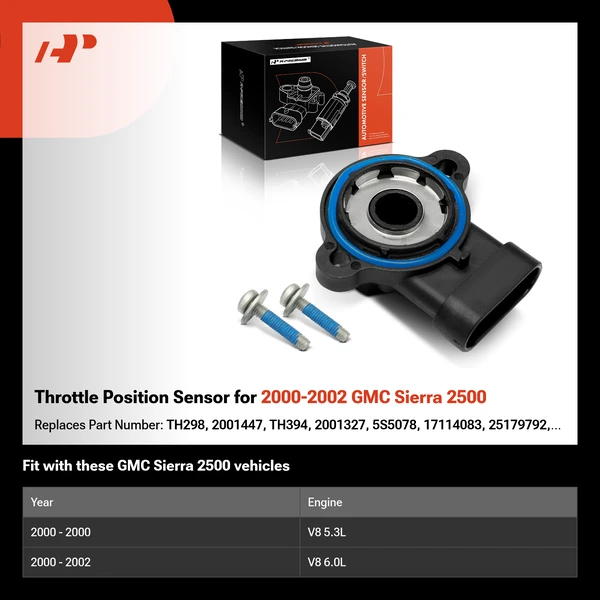 Throttle Position Sensor for 2000-2002 GMC Sierra 2500