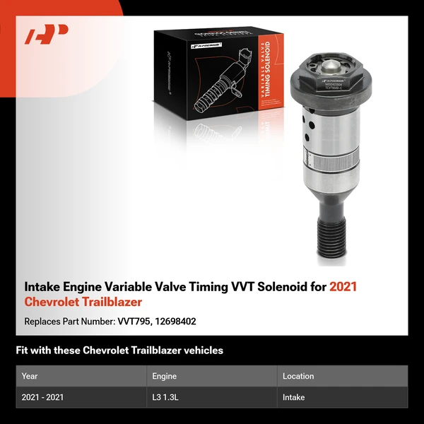 Intake Engine Variable Valve Timing VVT Solenoid for 2021 Chevrolet Trailblazer