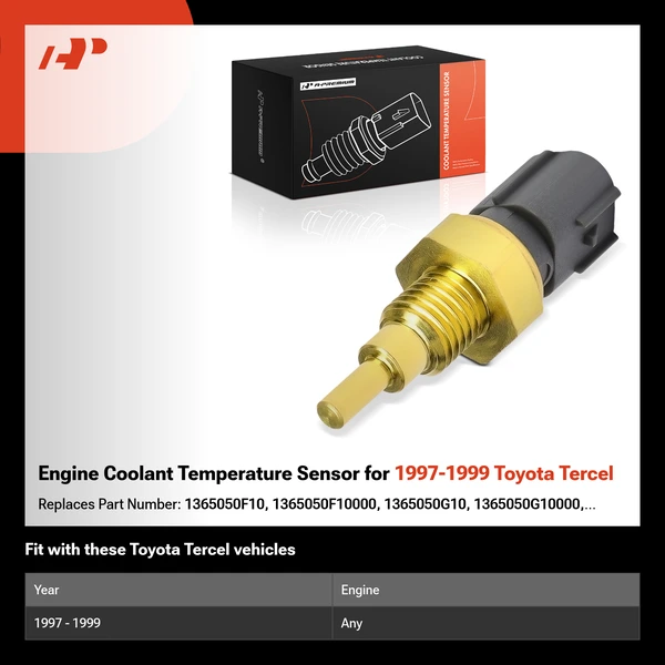 Engine Coolant Temperature Sensor for 1997-1999 Toyota Tercel