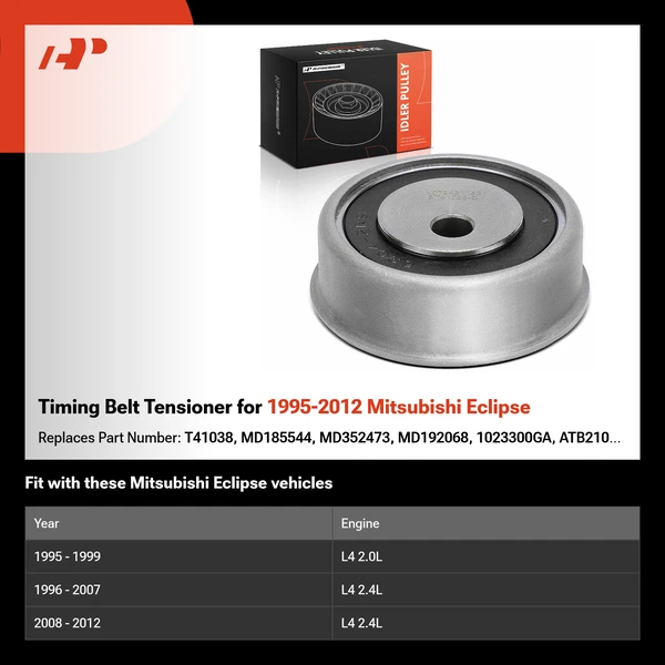 Timing Belt Tensioner for 1995-2012 Mitsubishi Eclipse